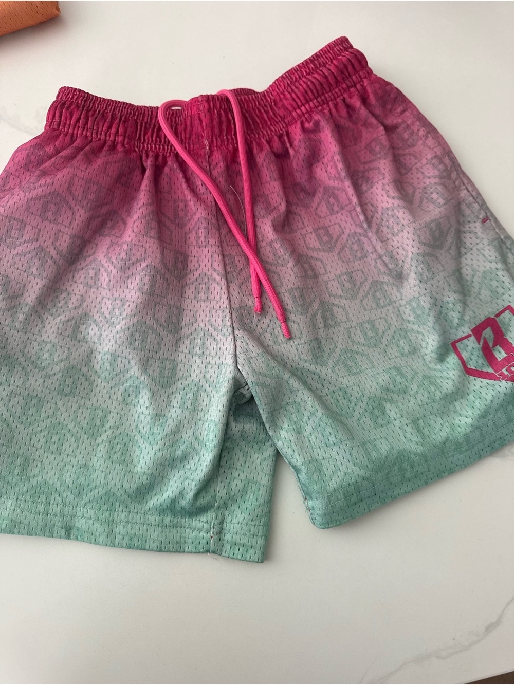 Baseball Lifestyle 101 gradient short